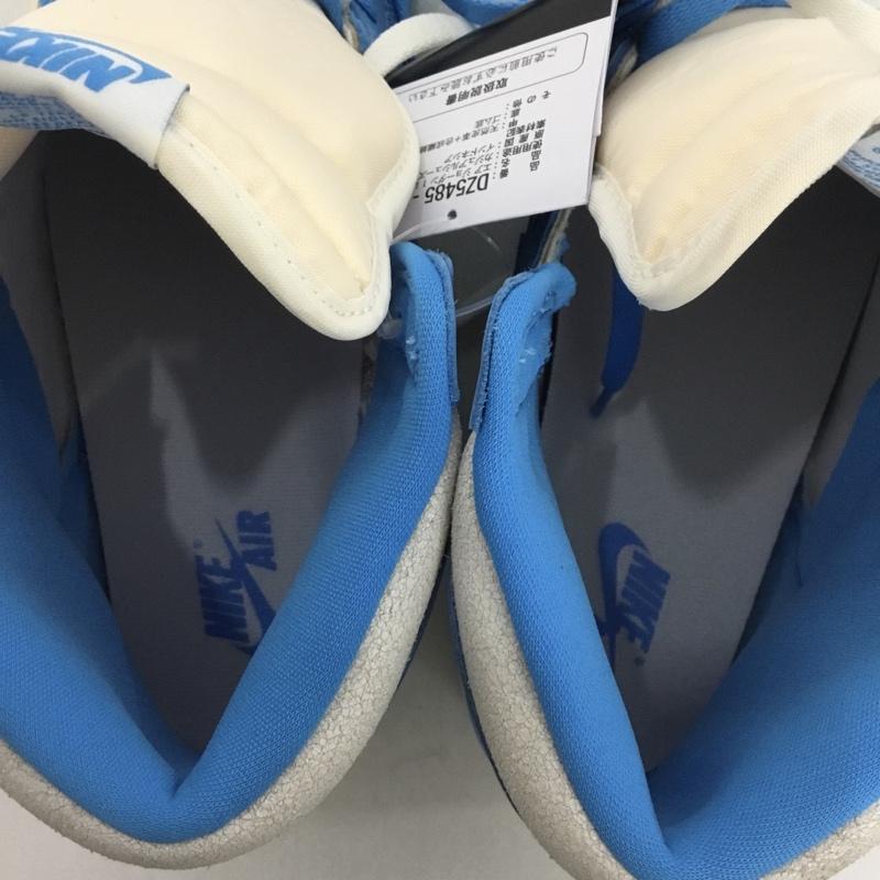 ナイキ NIKE スニーカー スニーカー DZ5485-402 AIR JORDAN 1 RETRO HIGH OG 28.5cm 箱有 28.5cm ロゴ、文字 白 / ホワイト / X 水色 / ライトブルー /  メンズ USED 古着 中古 10149217