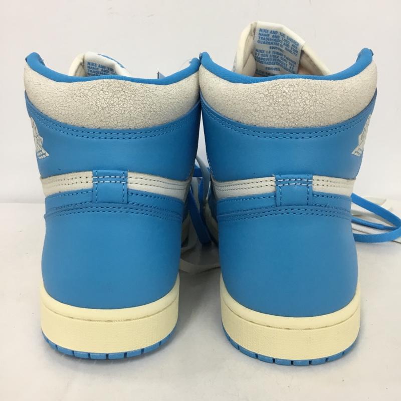 ナイキ NIKE スニーカー スニーカー DZ5485-402 AIR JORDAN 1 RETRO HIGH OG 28.5cm 箱有 28.5cm ロゴ、文字 白 / ホワイト / X 水色 / ライトブルー /  メンズ USED 古着 中古 10149217