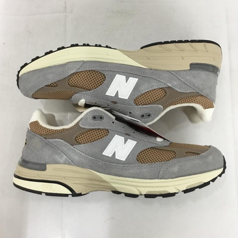 ニューバランス New Balance スニーカー スニーカー U993GG USA製 28.5cm 箱有 28.5cm ロゴ、文字 灰 / グレー / X 茶 / ブラウン /  メンズ USED 古着 中古 10149219