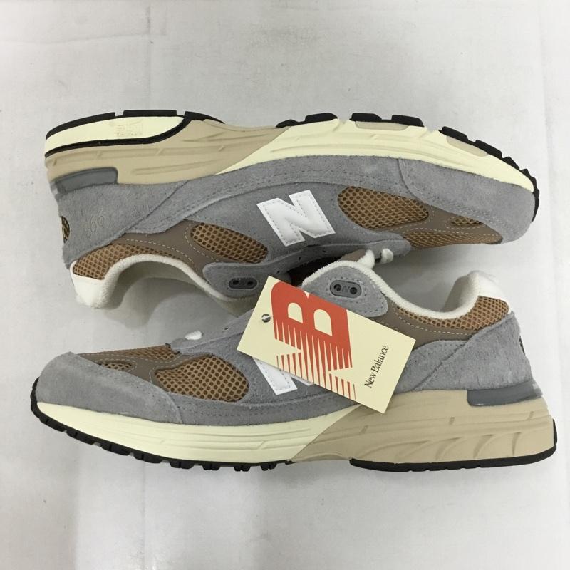 ニューバランス New Balance スニーカー スニーカー U993GG USA製 28.5cm 箱有 28.5cm ロゴ、文字 灰 / グレー / X 茶 / ブラウン /  メンズ USED 古着 中古 10149219