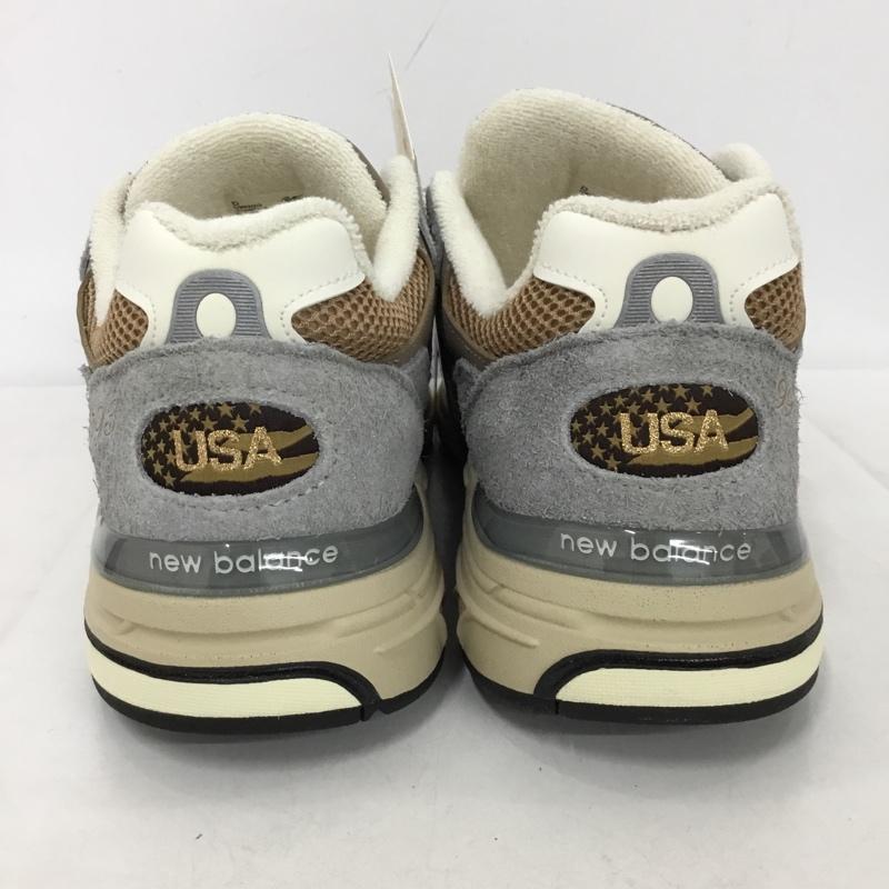 ニューバランス New Balance スニーカー スニーカー U993GG USA製 28.5cm 箱有 28.5cm ロゴ、文字 灰 / グレー / X 茶 / ブラウン /  メンズ USED 古着 中古 10149219