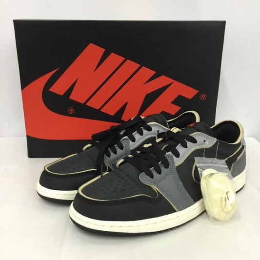 ナイキ NIKE スニーカー スニーカー DV0982-006 AIR JORDAN 1 LOW OG EX 28.5cm 箱有 28.5cm ロゴ、文字 黒 / ブラック / X 灰 / グレー /  メンズ USED 古着 中古 10149222