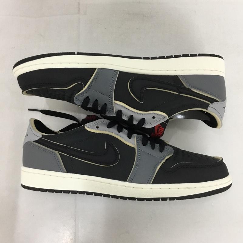 ナイキ NIKE スニーカー スニーカー DV0982-006 AIR JORDAN 1 LOW OG EX 28.5cm 箱有 28.5cm ロゴ、文字 黒 / ブラック / X 灰 / グレー /  メンズ USED 古着 中古 10149222