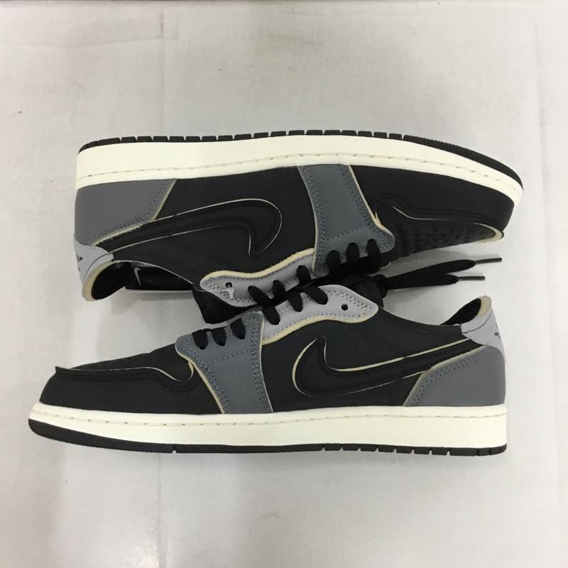 ナイキ NIKE スニーカー スニーカー DV0982-006 AIR JORDAN 1 LOW OG EX 28.5cm 箱有 28.5cm ロゴ、文字 黒 / ブラック / X 灰 / グレー /  メンズ USED 古着 中古 10149222