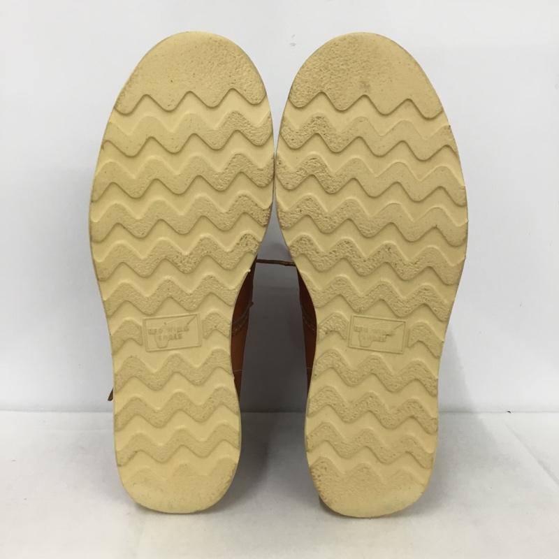 レッドウィング RED WING ブーツ ショートブーツ 8875 6インチ クラシックモック USA8.5E US：8.5 無地 茶 / ブラウン /  メンズ USED 古着 中古 10149229