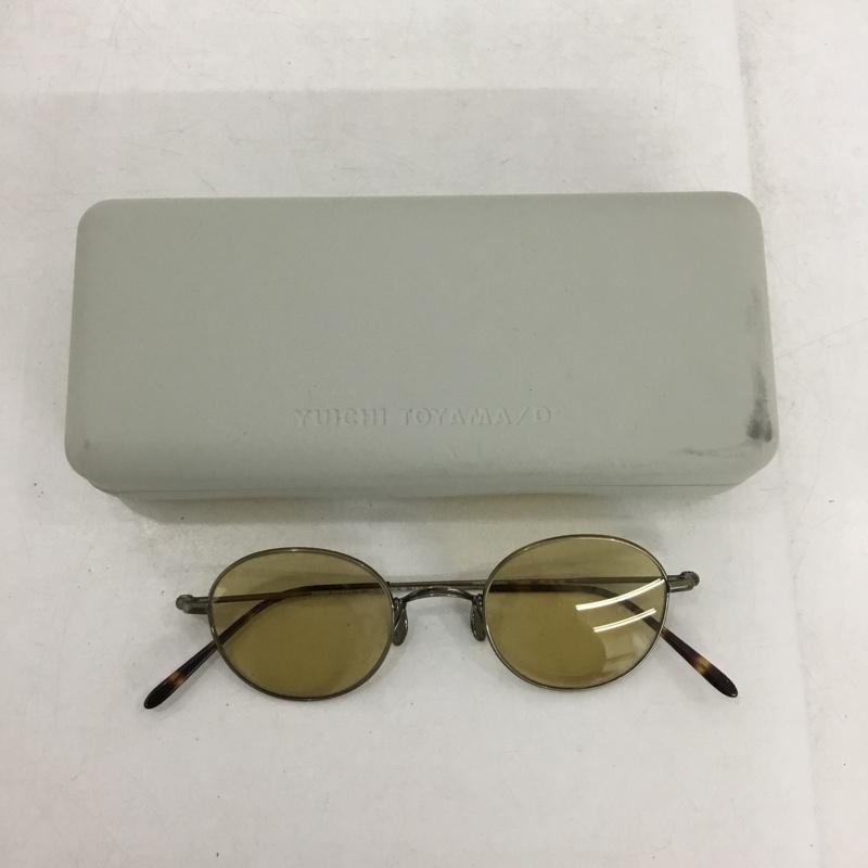 古着 USED めがね・サングラス サングラス YUICHI TOYAMA UD-133 TOMOE ケース 無地 茶 / ブラウン /  メンズ USED 古着 中古 10149234