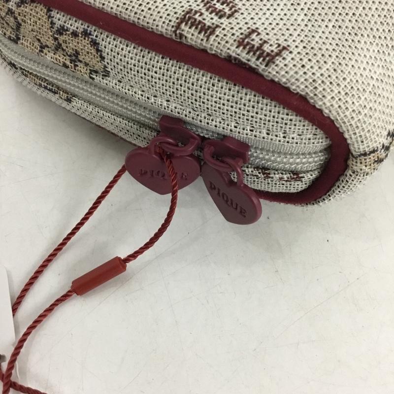 ジェラートピケ gelato pique ポーチ ポーチ PWGB235638 ジャカード織り くま 総柄 マルチカラー / マルチカラー /  レディース USED 古着 中古 10149238