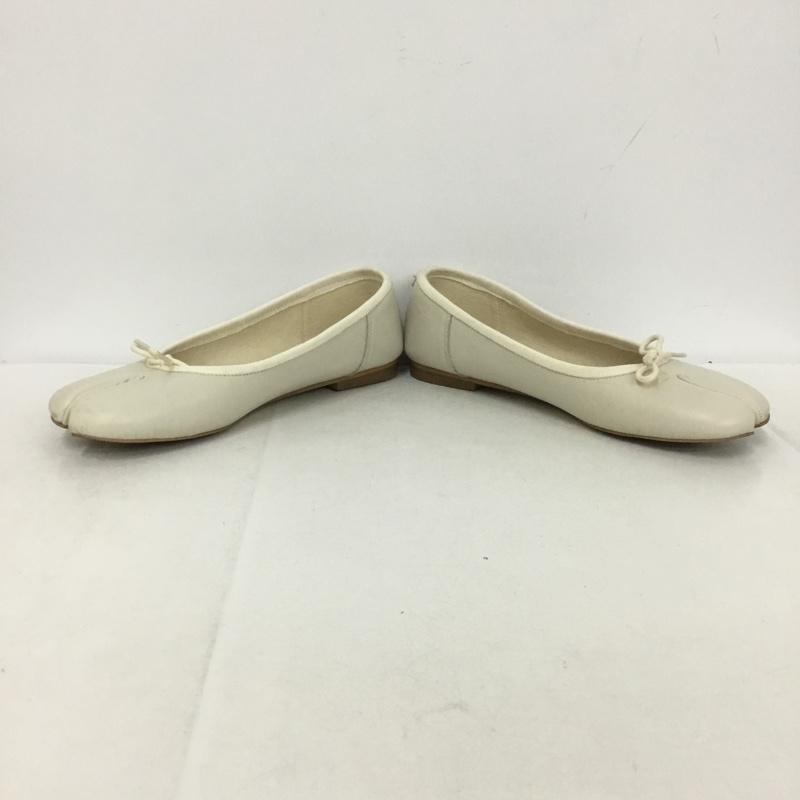 古着 USED パンプス パンプス 足袋パンプス 37 箱有 無地 オフホワイト / オフホワイト /  レディース USED 古着 中古 10149247