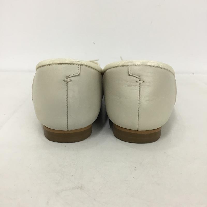 古着 USED パンプス パンプス 足袋パンプス 37 箱有 無地 オフホワイト / オフホワイト /  レディース USED 古着 中古 10149247