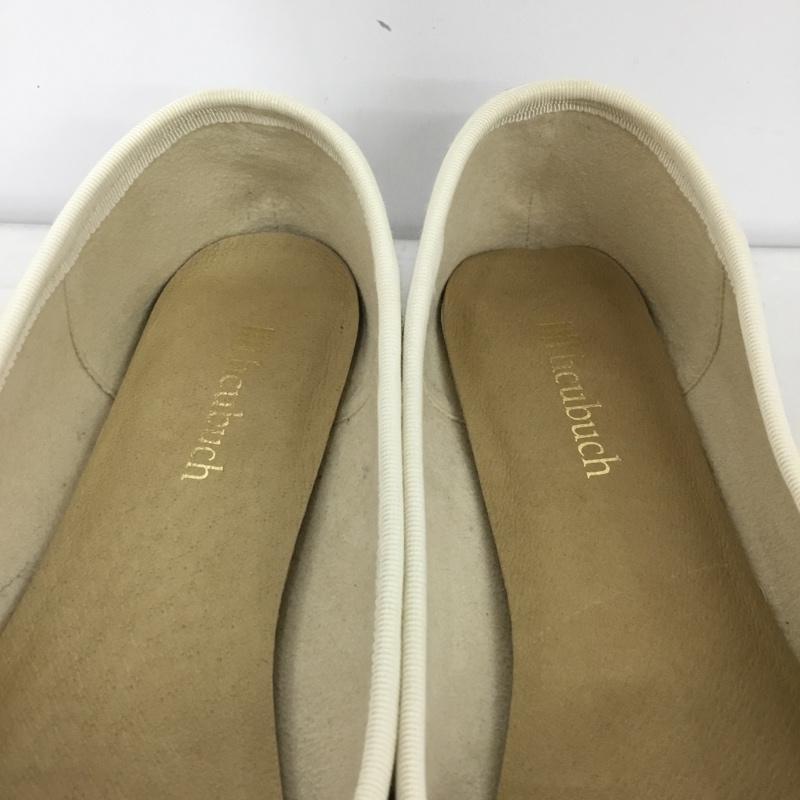 古着 USED パンプス パンプス 足袋パンプス 37 箱有 無地 オフホワイト / オフホワイト /  レディース USED 古着 中古 10149247