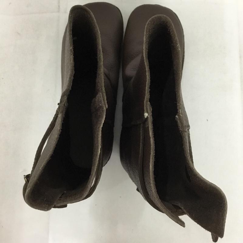 コース KOOS ブーツ 一般 ベルト付き レザー 箱有 38 無地 茶 / ブラウン /  レディース USED 古着 中古 10149249