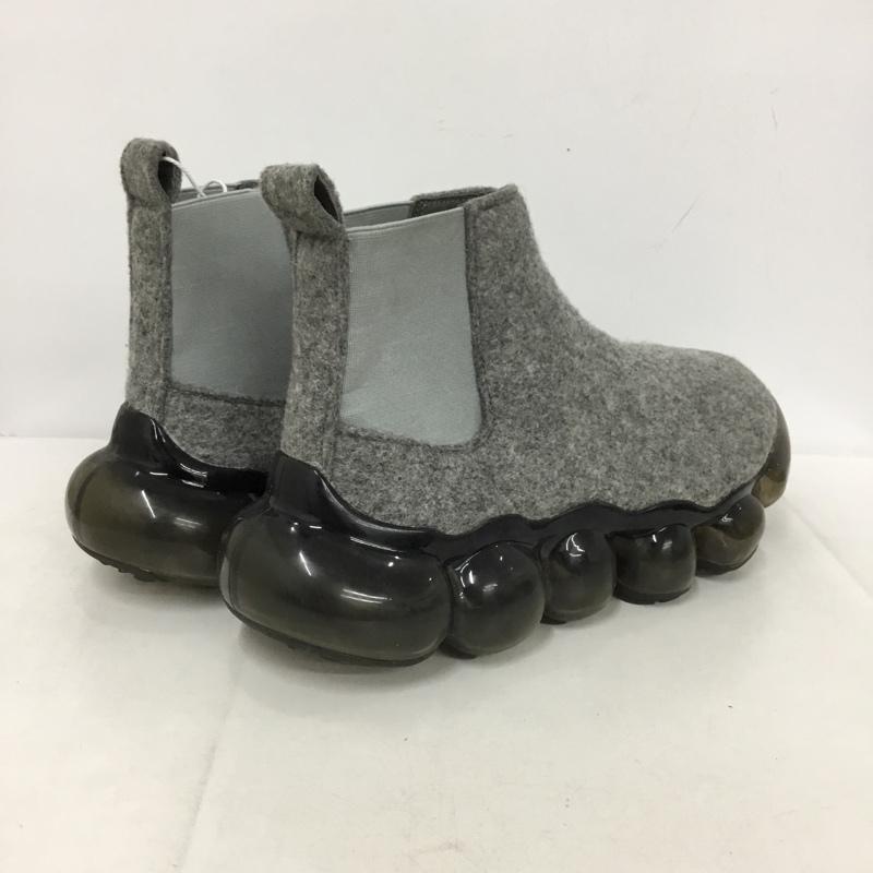 グラウンズ grounds ブーツ ショートブーツ JEWELRY FELT SIDE GORE サイドゴア 29cm 29.0cm 無地 灰 / グレー /  メンズ USED 古着 中古 10149251