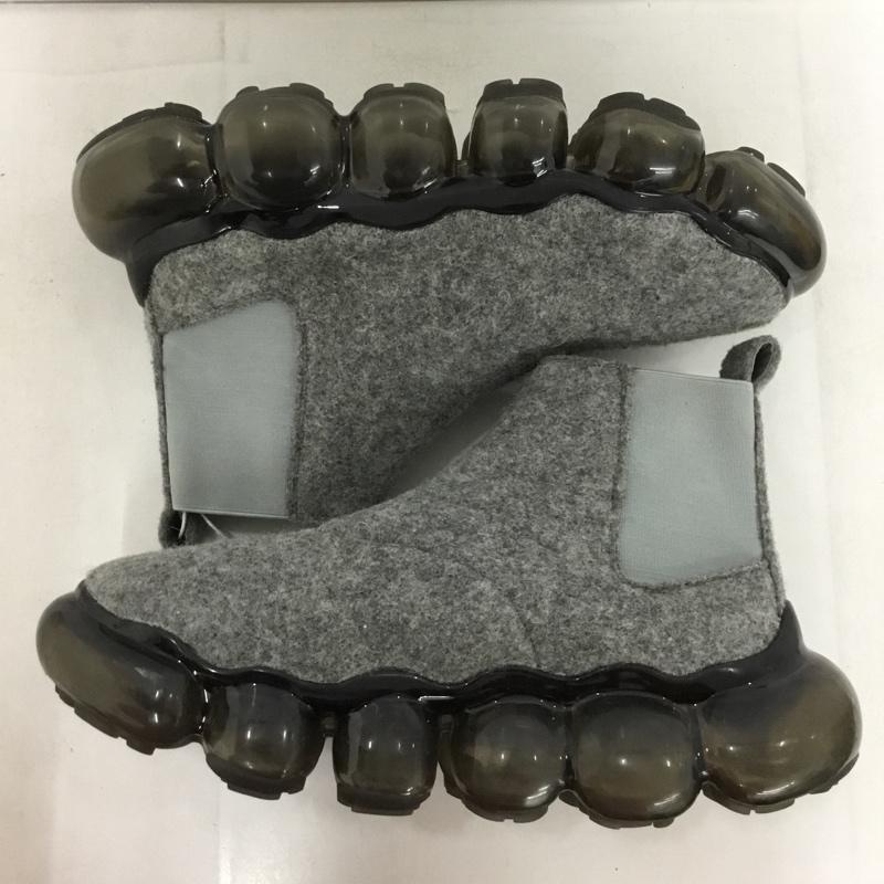 グラウンズ grounds ブーツ ショートブーツ JEWELRY FELT SIDE GORE サイドゴア 29cm 29.0cm 無地 灰 / グレー /  メンズ USED 古着 中古 10149251