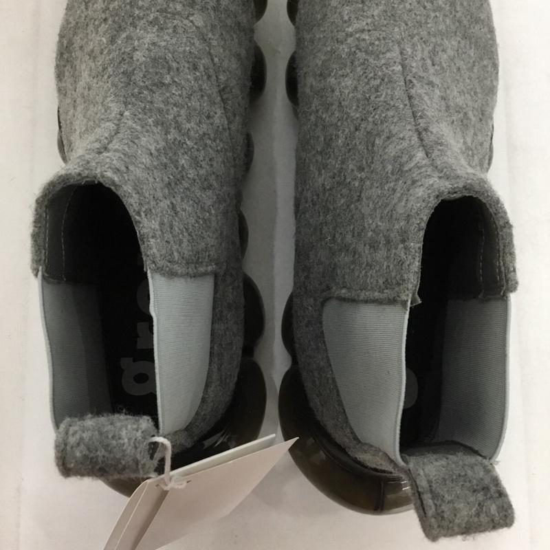 グラウンズ grounds ブーツ ショートブーツ JEWELRY FELT SIDE GORE サイドゴア 29cm 29.0cm 無地 灰 / グレー /  メンズ USED 古着 中古 10149251