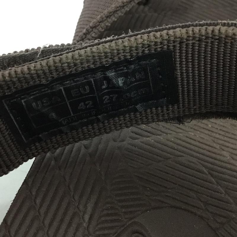 シャカ SHAKA サンダル サンダル スポーツサンダル 27cm 27.0cm ロゴ、文字 茶 / ブラウン /  メンズ USED 古着 中古 10149253