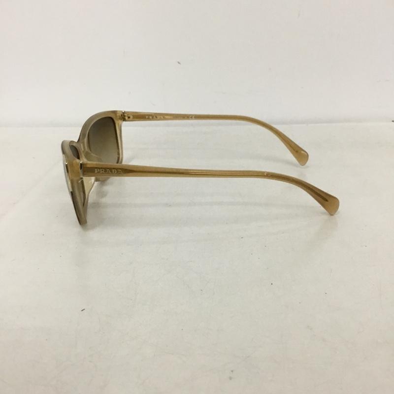 プラダ PRADA めがね・サングラス サングラス SPR02O-A HAZ-6S1 ロゴ、文字 ベージュ / ベージュ /  メンズ USED 古着 中古 10149254