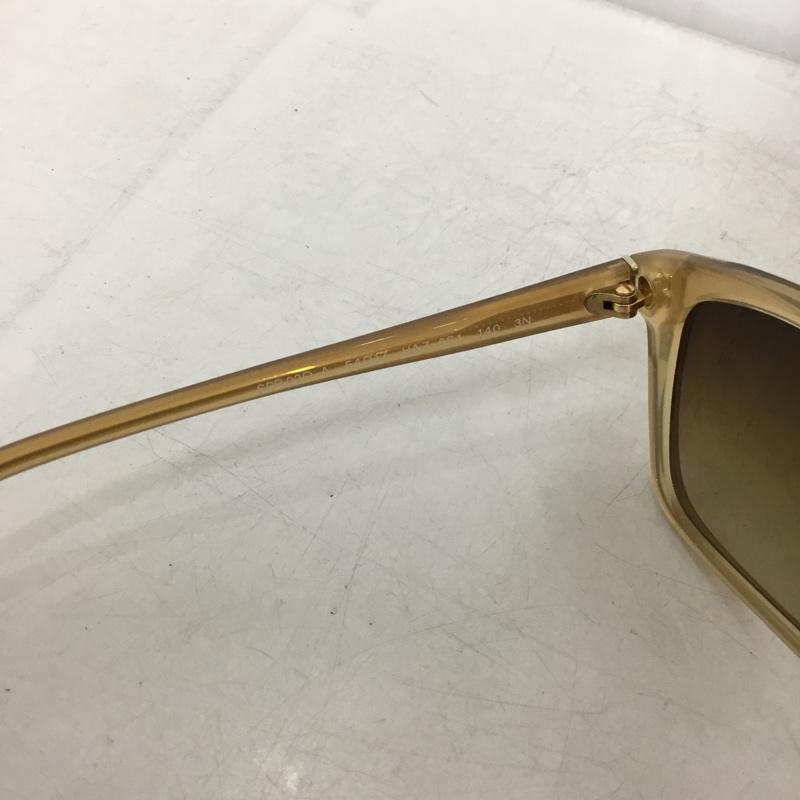 プラダ PRADA めがね・サングラス サングラス SPR02O-A HAZ-6S1 ロゴ、文字 ベージュ / ベージュ /  メンズ USED 古着 中古 10149254