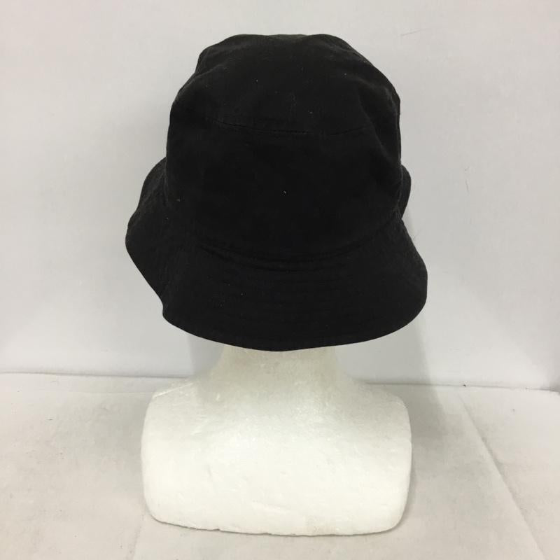 ステューシー STUSSY 帽子 ハット バケハ バケットハット ロゴ、文字 黒 / ブラック /  メンズ USED 古着 中古 10149257