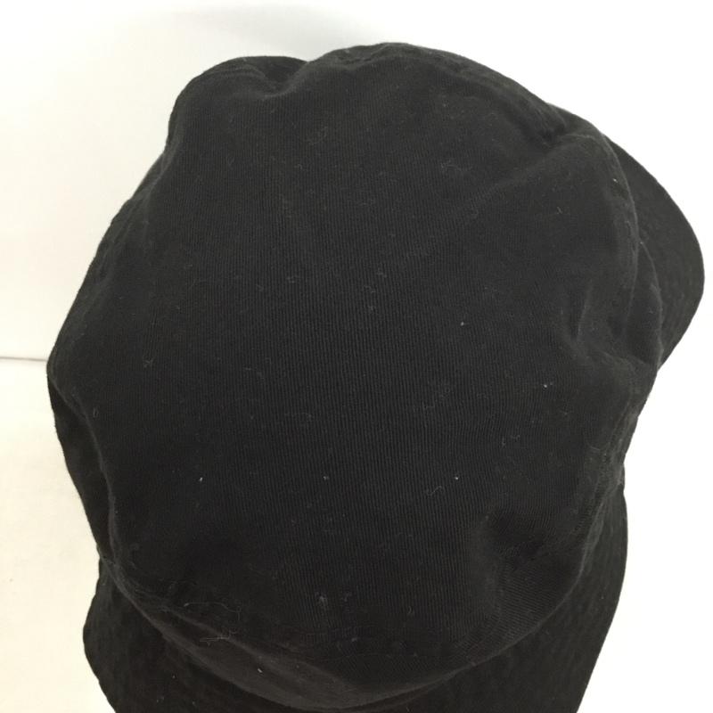 ステューシー STUSSY 帽子 ハット バケハ バケットハット ロゴ、文字 黒 / ブラック /  メンズ USED 古着 中古 10149257