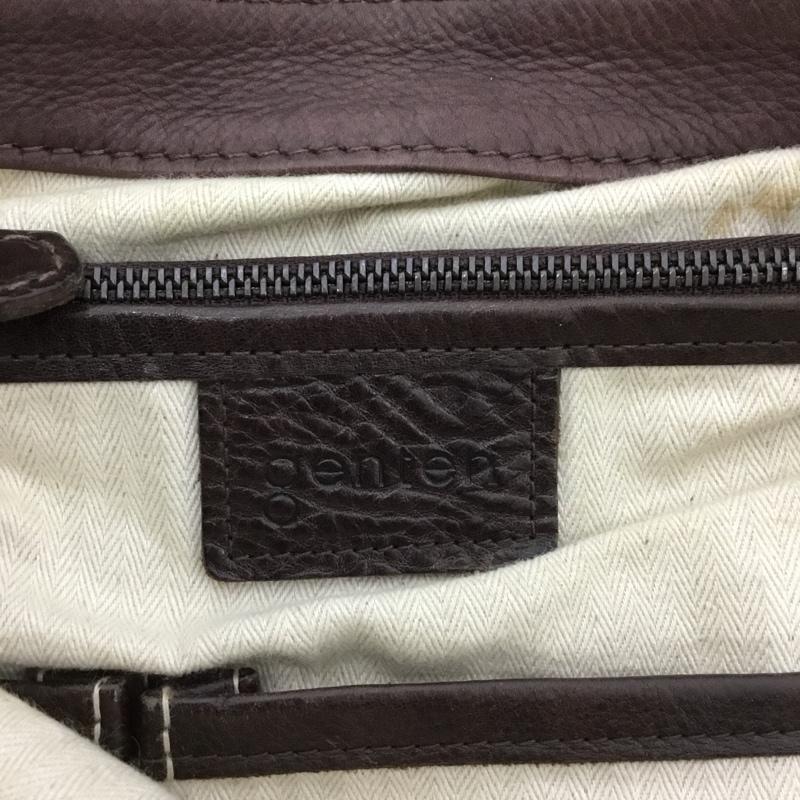 ゲンテン genten ショルダーバッグ ショルダーバッグ レザー ロゴ、文字 茶 / ブラウン /  レディース USED 古着 中古 10149259