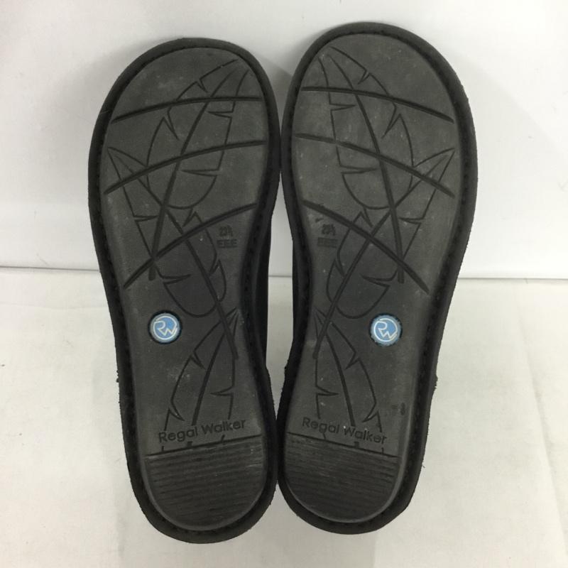 リーガル REGAL ブーツ ショートブーツ Regal Walker 23.5 23.5cm 無地 黒 / ブラック /  レディース USED 古着 中古 10149264