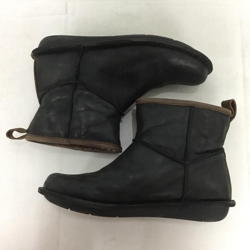 リーガル REGAL ブーツ ショートブーツ Regal Walker 23.5 23.5cm 無地 黒 / ブラック /  レディース USED 古着 中古 10149264