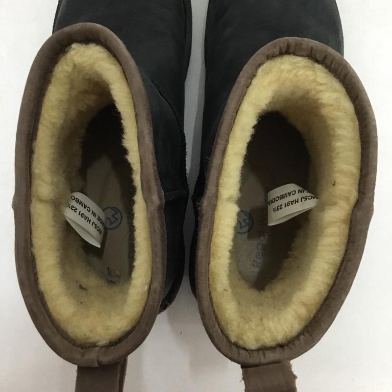 リーガル REGAL ブーツ ショートブーツ Regal Walker 23.5 23.5cm 無地 黒 / ブラック /  レディース USED 古着 中古 10149264