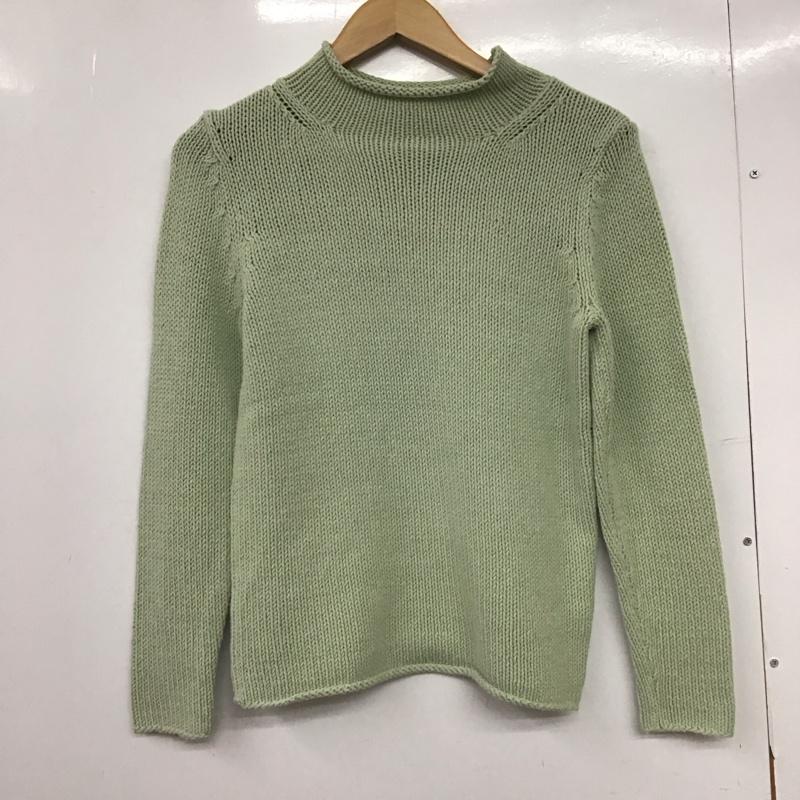 ラルフローレンスポーツ RALPHLAURENSPORT ニット、セーター 長袖 M 無地 薄緑 / ライトグリーン /  レディース USED 古着 中古 10149266