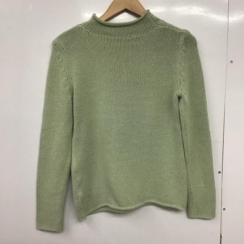 ラルフローレンスポーツ RALPHLAURENSPORT ニット、セーター 長袖 M 無地 薄緑 / ライトグリーン /  レディース USED 古着 中古 10149266