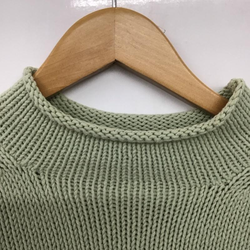 ラルフローレンスポーツ RALPHLAURENSPORT ニット、セーター 長袖 M 無地 薄緑 / ライトグリーン /  レディース USED 古着 中古 10149266