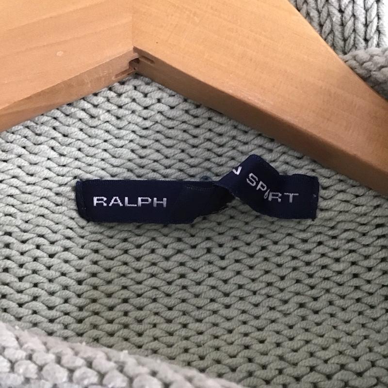 ラルフローレンスポーツ RALPHLAURENSPORT ニット、セーター 長袖 M 無地 薄緑 / ライトグリーン /  レディース USED 古着 中古 10149266