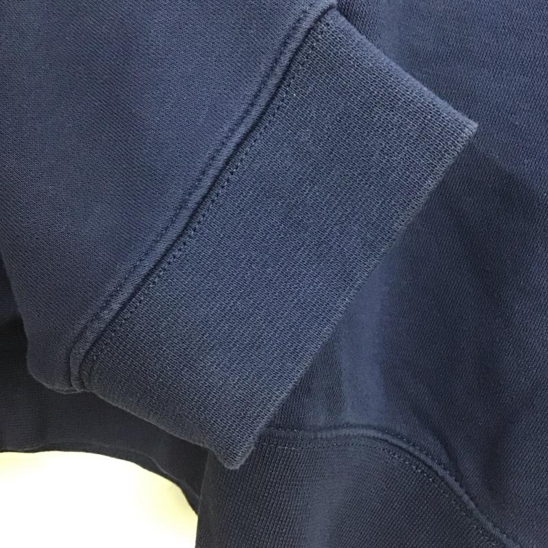 ナイキ NIKE トレーナー 長袖 FD0885-410 スウェット 裏起毛 L ロゴ、文字 紺 / ネイビー /  レディース USED 古着 中古 10149268