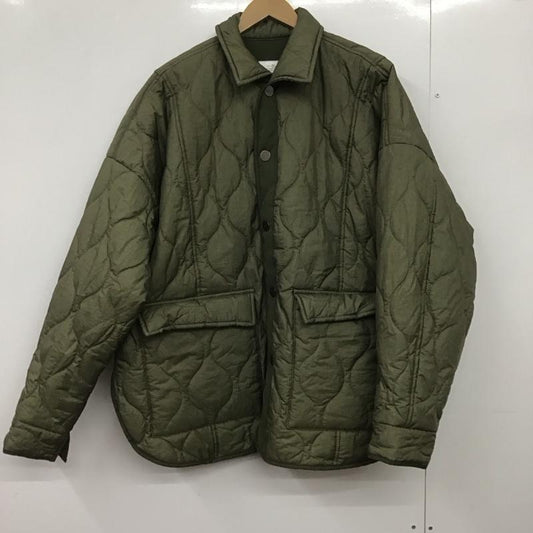 コリンズ CORINTH MFG CO ジャケット、上着 ジャンパー、ブルゾン m65-834-5353 キルティングジャケット アウター 無地 カーキ / カーキ /  メンズ USED 古着 中古 10149290