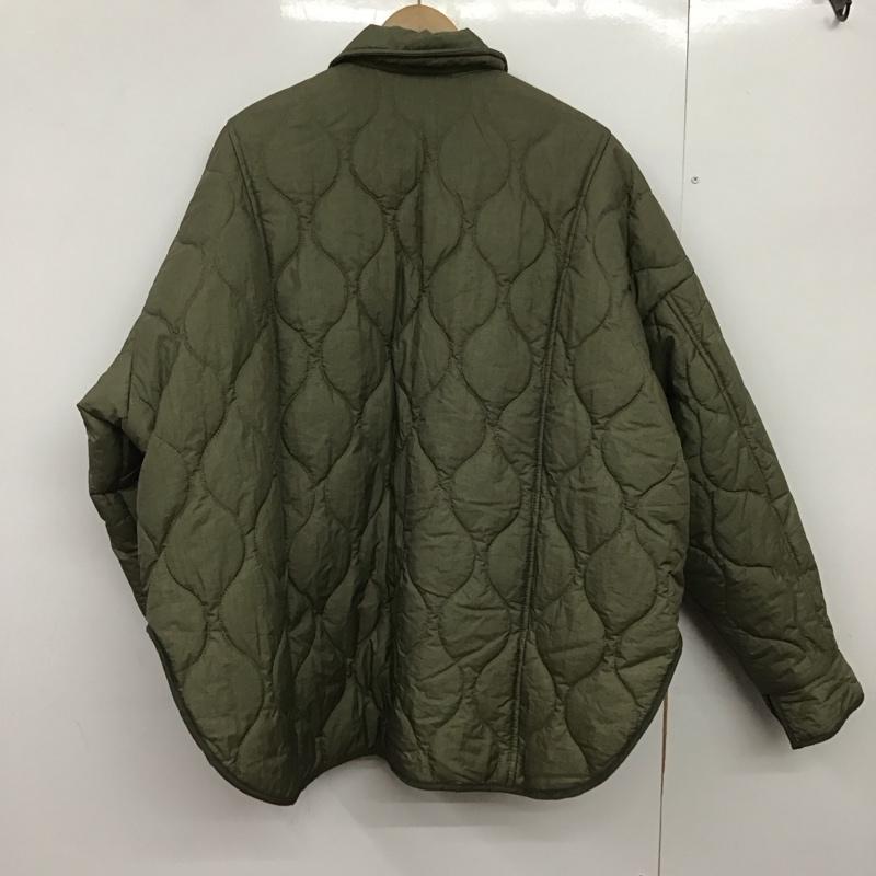 コリンズ CORINTH MFG CO ジャケット、上着 ジャンパー、ブルゾン m65-834-5353 キルティングジャケット アウター 無地 カーキ / カーキ /  メンズ USED 古着 中古 10149290