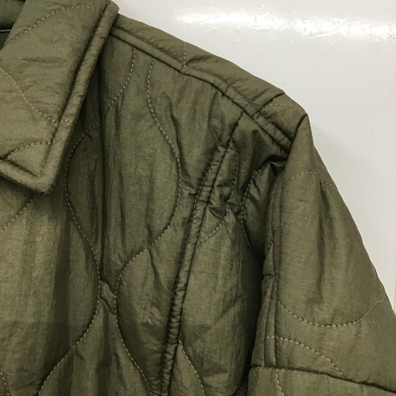 コリンズ CORINTH MFG CO ジャケット、上着 ジャンパー、ブルゾン m65-834-5353 キルティングジャケット アウター 無地 カーキ / カーキ /  メンズ USED 古着 中古 10149290