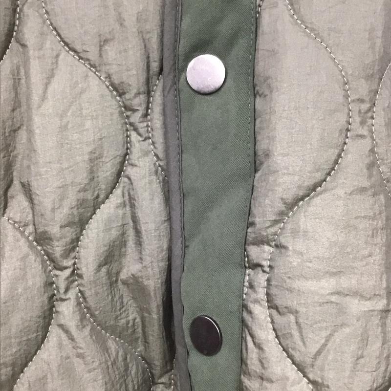 コリンズ CORINTH MFG CO ジャケット、上着 ジャンパー、ブルゾン m65-834-5353 キルティングジャケット アウター 無地 カーキ / カーキ /  メンズ USED 古着 中古 10149290