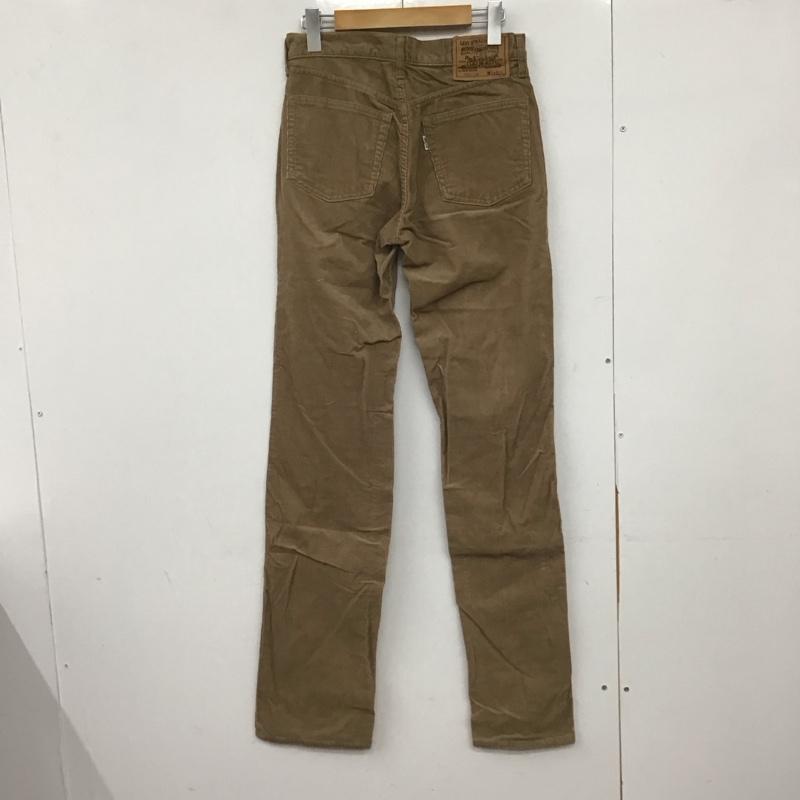 リーバイストラウスアンドコー Levi Strauss & co. パンツ ワークパンツ、ペインターパンツ コーデュロイパンツ スリムパンツ カジュアルパンツ 29インチ 無地 ベージュ / ベージュ /  メンズ USED 古着 中古 10149294