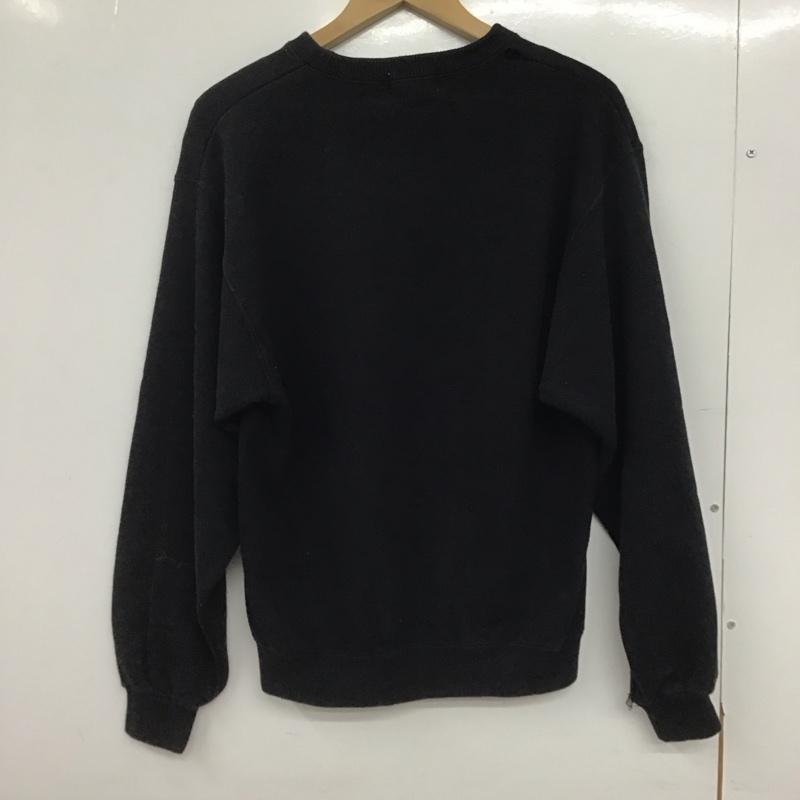古着 USED トレーナー 長袖 トレーナー victor 80s 90s 古着 プリント 黒 / ブラック /  メンズ USED 古着 中古 10149304