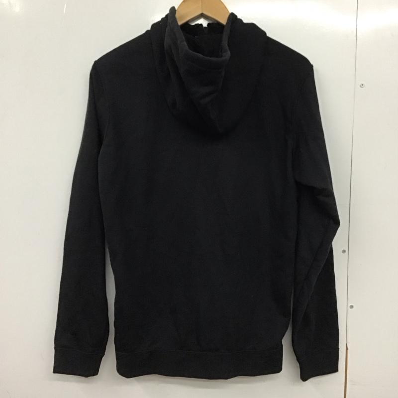 ナイキ NIKE パーカー 長袖 928704-010 ジップアップパーカー ジャージ M ロゴ、文字 黒 / ブラック /  メンズ USED 古着 中古 10149308
