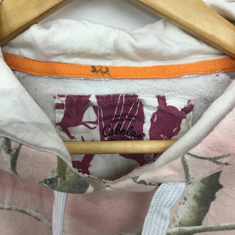 古着 USED パーカー 長袖 長袖パーカー プルオーバーパーカー スウェット cabelas M プリント マルチカラー / マルチカラー /  メンズ USED 古着 中古 10149309