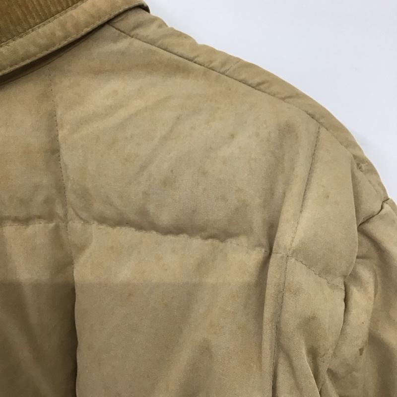 エディーバウアー Eddie Bauer ジャケット、上着 ジャンパー、ブルゾン ダウンジャケット フロントボタン アウター XXL 無地 ベージュ / ベージュ /  メンズ USED 古着 中古 10149312