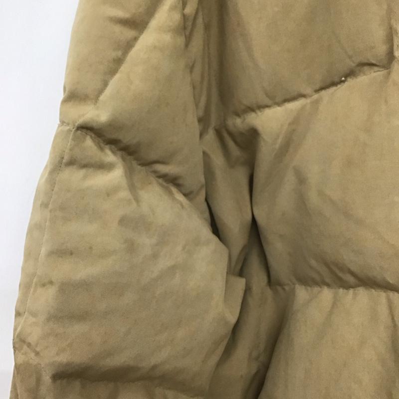 エディーバウアー Eddie Bauer ジャケット、上着 ジャンパー、ブルゾン ダウンジャケット フロントボタン アウター XXL 無地 ベージュ / ベージュ /  メンズ USED 古着 中古 10149312