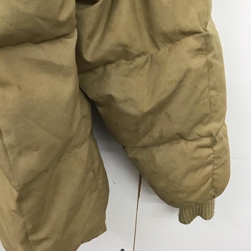 エディーバウアー Eddie Bauer ジャケット、上着 ジャンパー、ブルゾン ダウンジャケット フロントボタン アウター XXL 無地 ベージュ / ベージュ /  メンズ USED 古着 中古 10149312