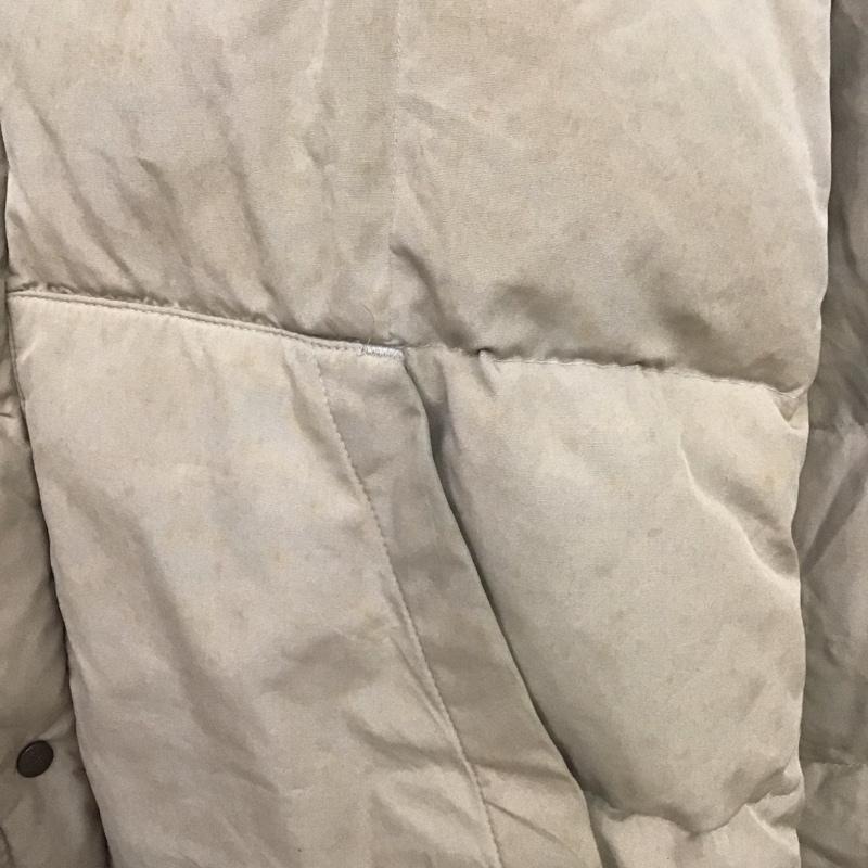 エディーバウアー Eddie Bauer ジャケット、上着 ジャンパー、ブルゾン ダウンジャケット フロントボタン アウター XXL 無地 ベージュ / ベージュ /  メンズ USED 古着 中古 10149312