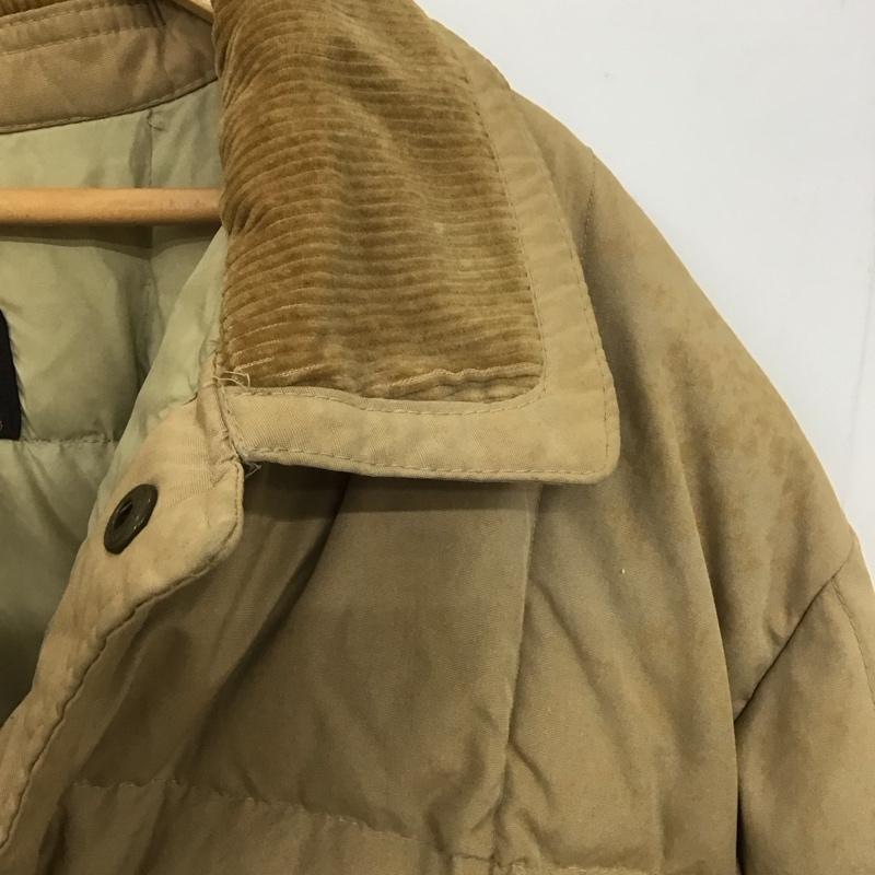 エディーバウアー Eddie Bauer ジャケット、上着 ジャンパー、ブルゾン ダウンジャケット フロントボタン アウター XXL 無地 ベージュ / ベージュ /  メンズ USED 古着 中古 10149312