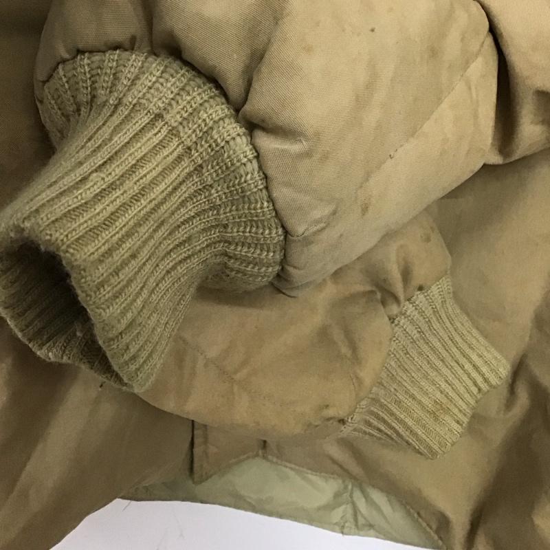エディーバウアー Eddie Bauer ジャケット、上着 ジャンパー、ブルゾン ダウンジャケット フロントボタン アウター XXL 無地 ベージュ / ベージュ /  メンズ USED 古着 中古 10149312