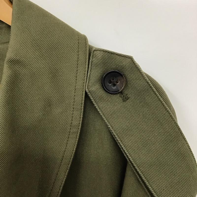 マウジー MOUSSY コート トレンチコート 010bah30-5210 トレンチコート アウター FREE 無地 カーキ / カーキ /  レディース USED 古着 中古 10149321