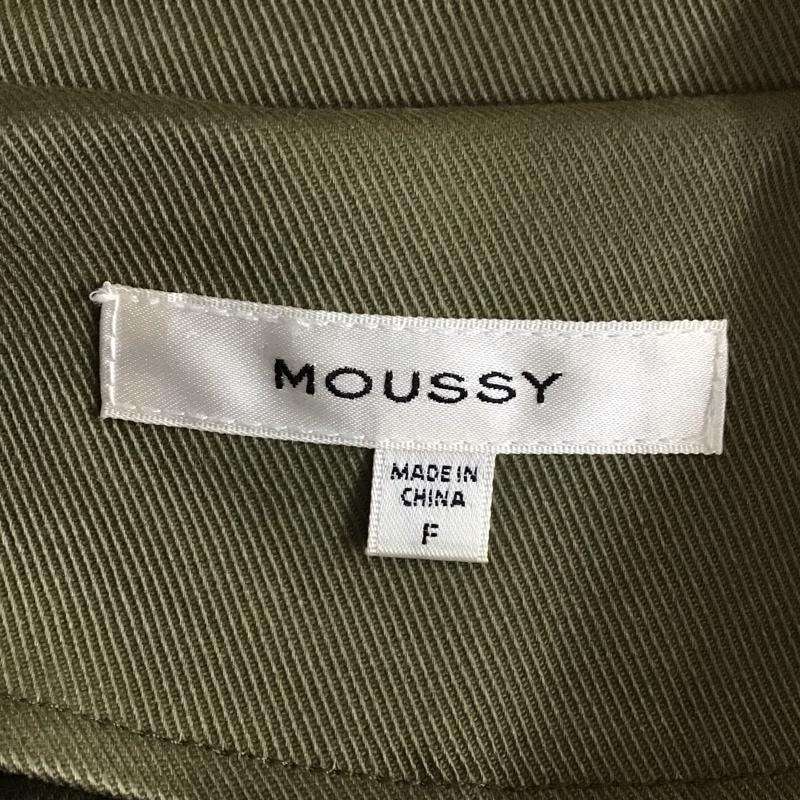 マウジー MOUSSY コート トレンチコート 010bah30-5210 トレンチコート アウター FREE 無地 カーキ / カーキ /  レディース USED 古着 中古 10149321