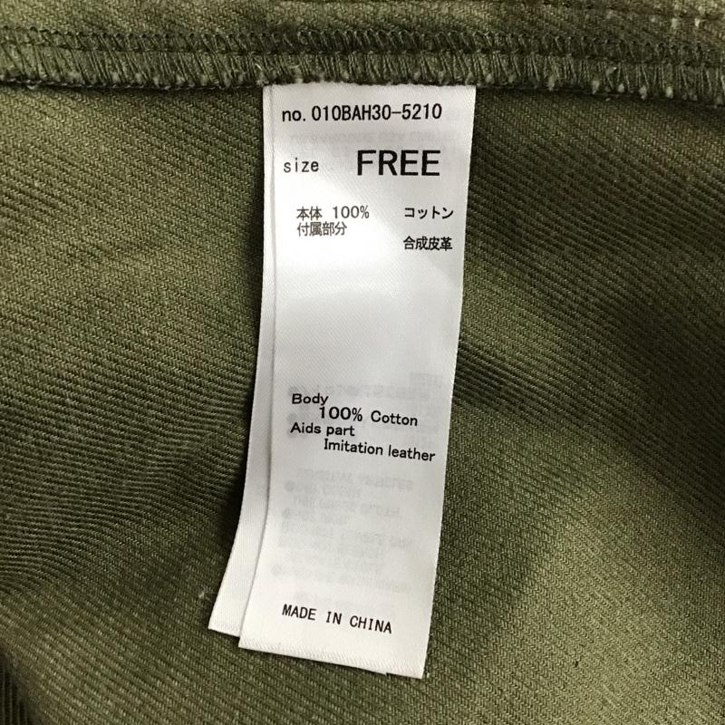 マウジー MOUSSY コート トレンチコート 010bah30-5210 トレンチコート アウター FREE 無地 カーキ / カーキ /  レディース USED 古着 中古 10149321