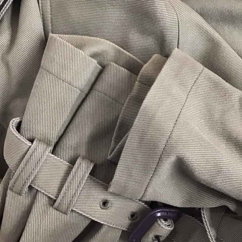 マウジー MOUSSY コート トレンチコート 010bah30-5210 トレンチコート アウター FREE 無地 カーキ / カーキ /  レディース USED 古着 中古 10149321